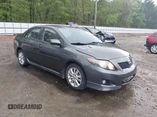 2010 Toyota Corolla with VIN 2T1BU4EE6AC407482, listed as a IAAI auction lot 41971683 with 165,987 mi miles. Bid and sale history available at carsss.com. Image 1.