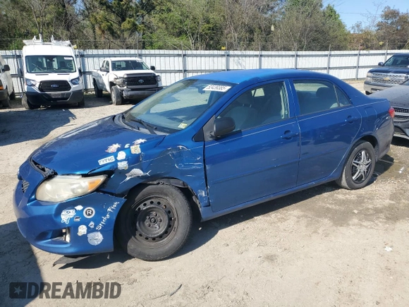 2009 Toyota Corolla with VIN 1NXBU40E49Z068769, listed as a Copart auction lot 52439385 with 224,977 mi miles and Salvage Title. Bid and sale history available at carsss.com. Image 1.