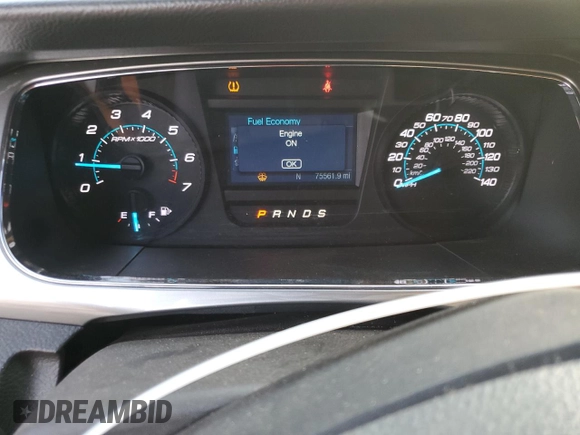 2019 Ford Taurus SEL with VIN 1FAHP2E82KG114879, listed as a Copart auction lot 80266574 with 75,561 mi miles and Salvage Title. Bid and sale history available at DreamBid. Image 9.