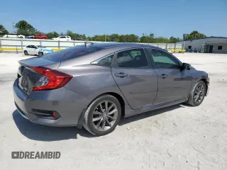 2020 Honda Civic EX-L z VIN 19XFC1F71LE014643, wystawiony jako Copart lot #57838095 z przebiegiem 87 228 mil mil oraz Nie do naprawy • Non repairable. Historia ofert i sprzedaży dostępna na DreamBid. Obrazek 3.