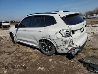 2022 BMW X3 M40i with VIN 5UX83DP03N9K37297, listed as a Copart auction lot 48956625 with 28,165 mi miles and Salvage Title. Bid and sale history available at DreamBid. Image 2.