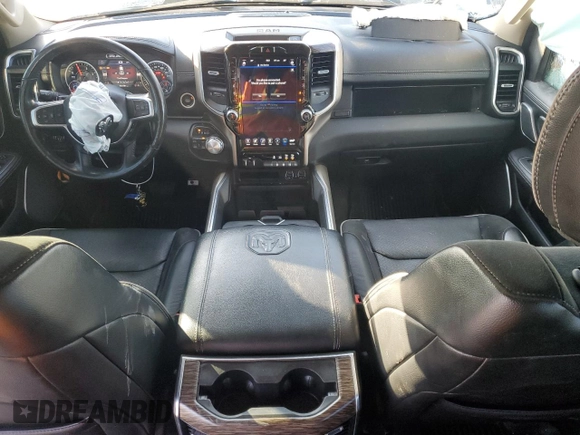 2020 Ram 1500 Laramie with VIN 1C6SRFJM6LN208434, listed as a Copart auction lot 89004015 with 64,786 mi miles and Salvage title. Bid and sale history available at DreamBid. Image 8.