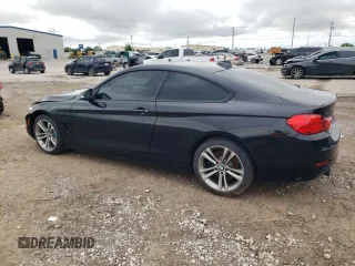 2015 BMW 4 Series 435i with VIN WBA3R1C56FK194429, listed as a Copart auction lot 58838255 with 91,823 mi miles and Salvage title. Bid and sale history available at DreamBid. Image 2.