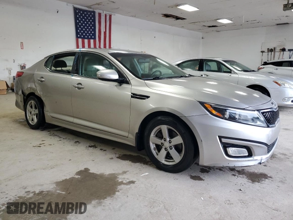 2014 Kia Optima LX z VIN KNAGM4A73E5494917, wystawiony jako Copart lot #65395515 z przebiegiem 119 259 mil mil oraz Czysty tytuł • Clean title. Historia ofert i sprzedaży dostępna na DreamBid. Obrazek 4.