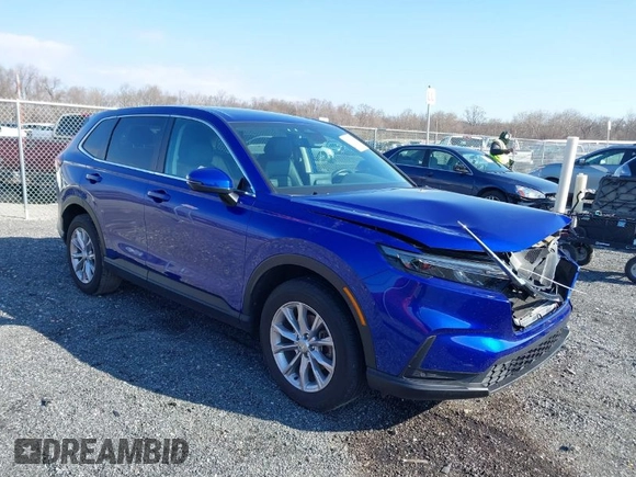 2024 Honda CR-V EX-L with VIN 2HKRS4H78RH438985, listed as a IAAI auction lot 41488402 with 33,354 mi miles. Bid and sale history available at carsss.com. Image 1.