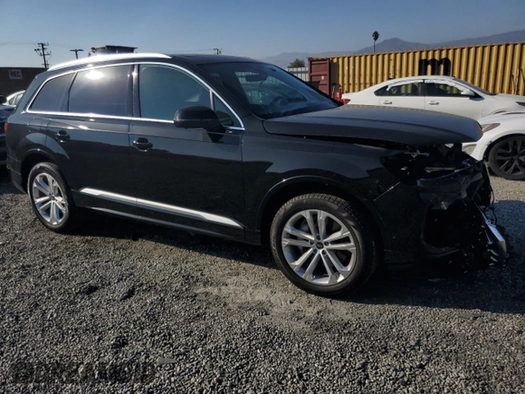 2025 Audi Q7 Premium with VIN WA1ACBF71SD002437, listed as a Copart auction lot 73171104 with 5,934 mi miles and Salvage title. Bid and sale history available at DreamBid. Image 4.
