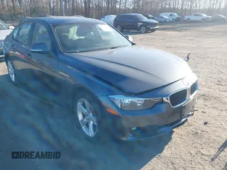 2015 BMW 3 Series 328i xDrive with VIN WBA3B5G5XFNS13908, listed as a IAAI auction lot 41638788 with 54,584 mi miles. Bid and sale history available at carsss.com. Image 1.