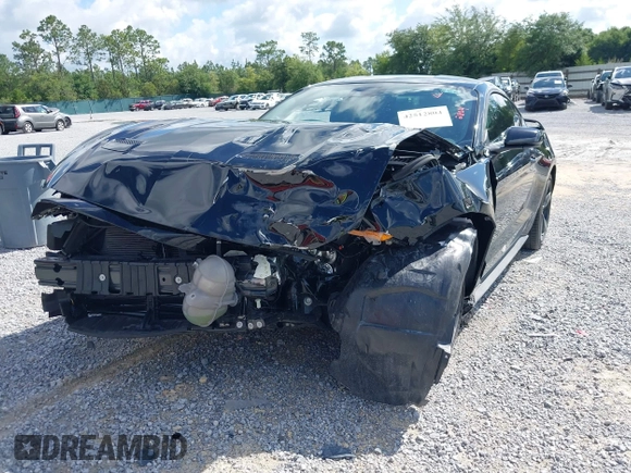 2022 Ford Mustang EcoBoost with VIN 1FA6P8TH1N5150611, listed as a IAAI auction lot 42512804 with 16,537 mi miles and . Bid and sale history available at DreamBid. Image 6.