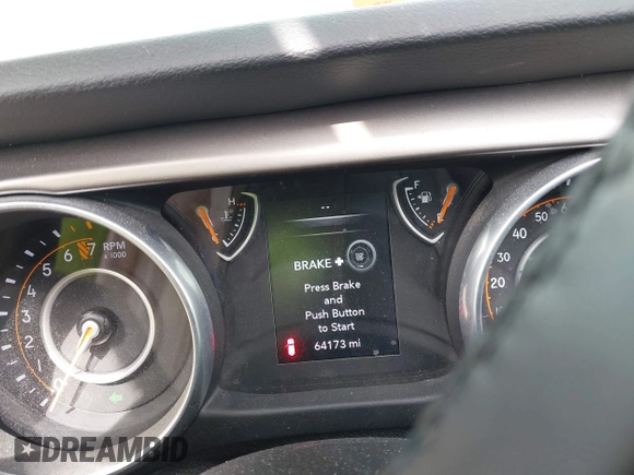 2018 Jeep Wrangler Sport S with VIN 1C4GJXAGXJW197483, listed as a IAAI auction lot 41825305 with 64,173 mi miles and . Bid and sale history available at DreamBid. Image 7.