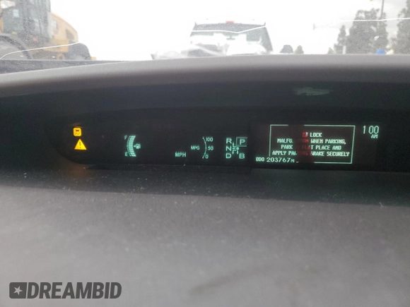 2010 Toyota Prius II with VIN JTDKN3DU8A0016778, listed as a Copart auction lot 53567035 with 203,767 mi miles and Salvage Title. Bid and sale history available at carsss.com. Image 9.