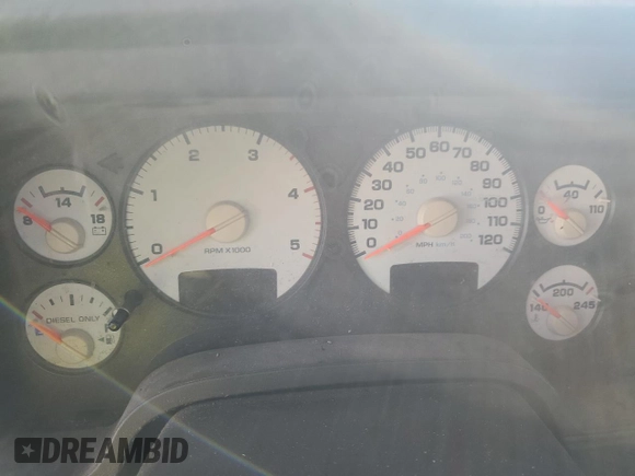 2005 Dodge 3500 SLT z VIN 3D7MR48C45G805988, wystawiony jako Copart lot #71503944 z przebiegiem Nie podano mil oraz Czysty tytuł • Clean title. Historia ofert i sprzedaży dostępna na DreamBid. Obrazek 9.