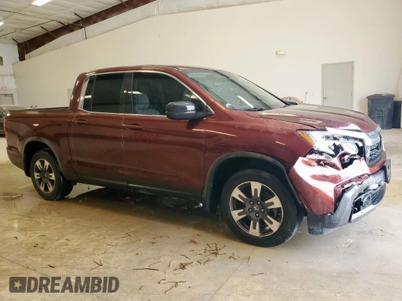 2017 Honda Ridgeline RTL with VIN 5FPYK2F51HB003649, listed as a Copart auction lot 61043865 with 75,453 mi miles and Clean title. Bid and sale history available at DreamBid. Image 4.