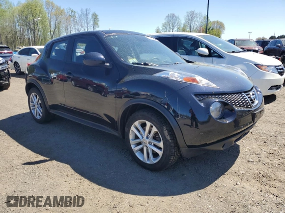 2011 Nissan Juke SL with VIN JN8AF5MV0BT026836, listed as a Copart auction lot 54738395 with 132,134 mi miles and Salvage Title. Bid and sale history available at DreamBid. Image 4.