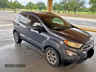 2018 Ford EcoSport SE with VIN MAJ3P1TE3JC210930, listed as a Copart auction lot 62746985 with 100,708 mi miles and Clean title. Bid and sale history available at DreamBid. Image 1.