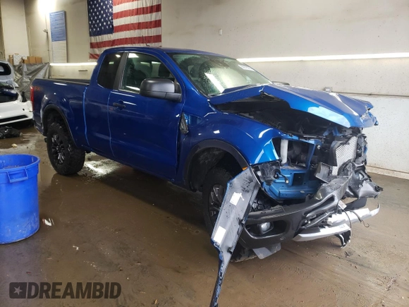 2019 Ford Ranger XL with VIN 1FTER1FH5KLA14878, listed as a Copart auction lot 80678974 with 74,169 mi miles and Salvage Title. Bid and sale history available at DreamBid. Image 4.
