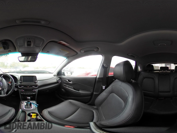 2020 Hyundai Kona Ultimate with VIN KM8K53A55LU549563, listed as a IAAI auction lot 41714066 with 101,444 mi miles. Bid and sale history available at carsss.com. Image 19.