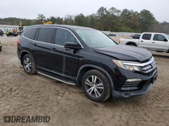2016 Honda Pilot EX-L with VIN 5FNYF5H71GB018793, listed as a Copart auction lot 86281164 with 90,958 mi miles and Salvage Title. Bid and sale history available at DreamBid. Image 4.