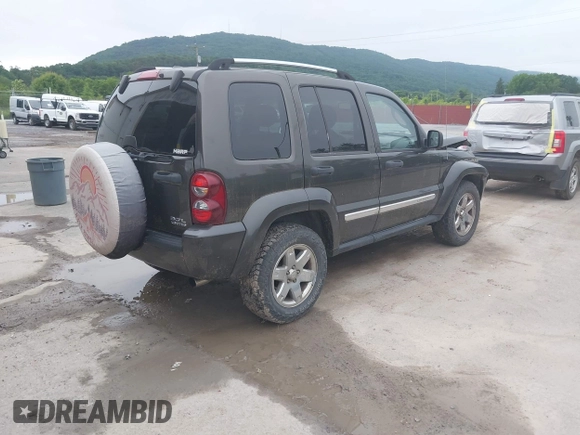 2006 Jeep Liberty Limited with VIN 1J4GL58K46W272124, listed as a IAAI auction lot 42503339 with 155,141 mi miles and . Bid and sale history available at DreamBid. Image 4.