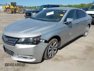 2018 Chevrolet Impala LT with VIN 2G1105S31J9151776, listed as a IAAI auction lot 42224192 with 107,217 mi miles and . Bid and sale history available at DreamBid. Image 2.