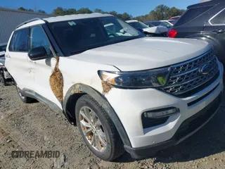 2023 Ford Explorer Limited with VIN 1FMSK8FH0PGB70287, listed as a IAAI auction lot 41826873 with 40,628 mi miles. Bid and sale history available at carsss.com. Image 1.