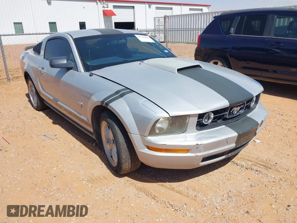 2007 Ford Mustang Deluxe with VIN 1ZVFT80N575247116, listed as a IAAI auction lot 42704286 with 169,931 mi miles and . Bid and sale history available at DreamBid. Image 1.