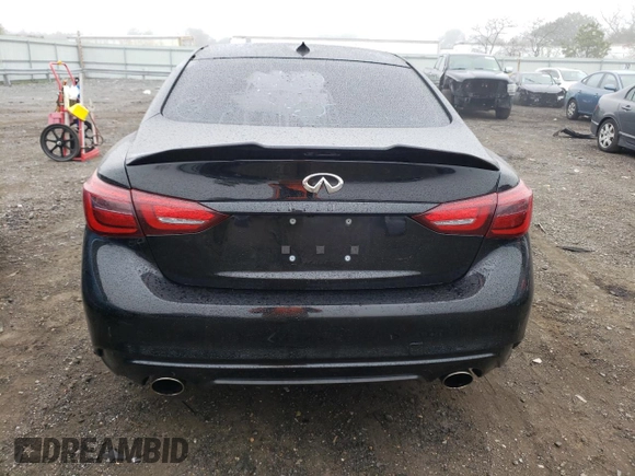 2021 Infiniti Q50 Pure z VIN JN1EV7AR6MM751988, wystawiony jako Copart lot #47480403 z przebiegiem 7 350 mil mil oraz Szkoda całkowita • Salvage title. Historia ofert i sprzedaży dostępna na DreamBid. Obrazek 6.