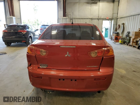 2009 Mitsubishi Lancer ES with VIN JA3AU26U99U040953, listed as a Copart auction lot 68966274 with 112,594 mi miles and Non Repairable. Bid and sale history available at carsss.com. Image 6.