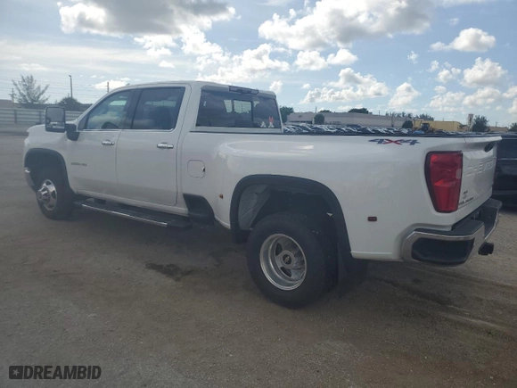 2021 Chevrolet Silverado 3500HD LTZ with VIN 1GC4YUEY9MF239744, listed as a Copart auction lot 72356274 with 108,048 mi miles and Salvage Title. Bid and sale history available at carsss.com. Image 2.