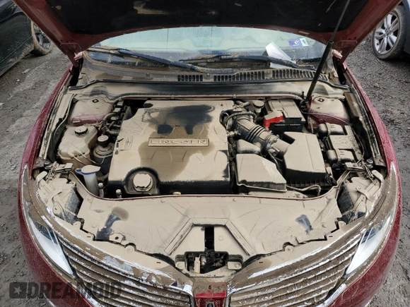 2014 Lincoln MKZ with VIN 3LN6L2GK2ER831507, listed as a Copart auction lot 47842545 with Not Provided miles and Salvage Title. Bid and sale history available at DreamBid. Image 11.