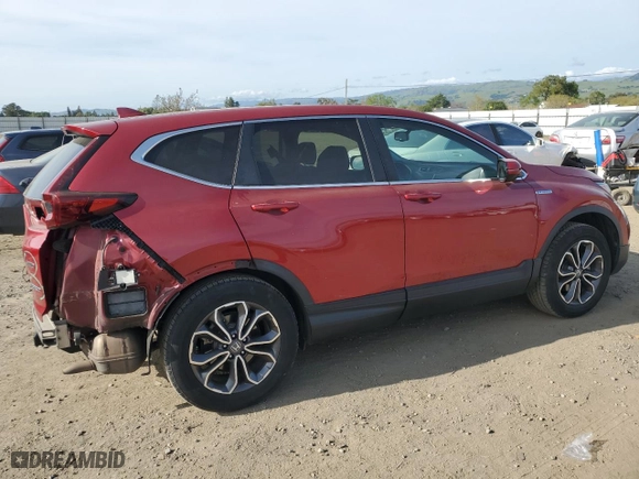 2020 Honda CR-V Hybrid EX-L with VIN 7FART6H86LE005290, listed as a Copart auction lot 51875425 with 73,699 mi miles and Salvage Title. Bid and sale history available at carsss.com. Image 3.