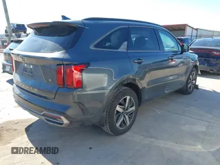 2021 Kia Sorento S with VIN 5XYRL4LC4MG045731, listed as a IAAI auction lot 41631135 with 35,441 mi miles and . Bid and sale history available at DreamBid. Image 4.