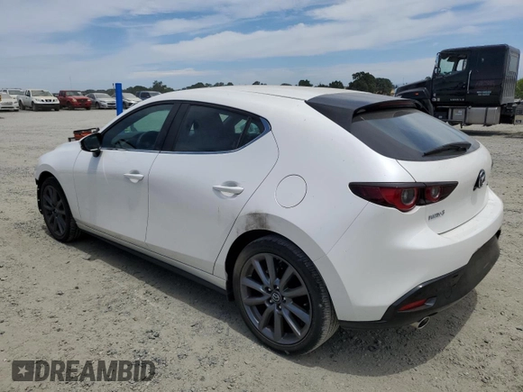 2024 Mazda 3 S Preferred with VIN JM1BPALM3R1652336, listed as a Copart auction lot 63637735 with 6,202 mi miles and Salvage title. Bid and sale history available at DreamBid. Image 2.