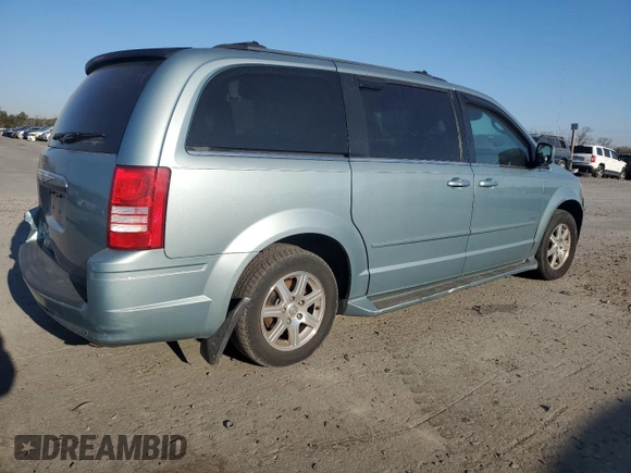 2008 Chrysler Town & Country Touring with VIN 2A8HR54P78R767979, listed as a Copart auction lot 46661925 with 189,197 mi miles and Salvage Title. Bid and sale history available at carsss.com. Image 3.