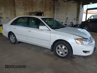 2001 Toyota Avalon XL z VIN 4T1BF28B01U144968, wystawiony jako IAAI lot #41923697 z przebiegiem 184 442 mil mil oraz . Historia ofert i sprzedaży dostępna na DreamBid. Obrazek 1.