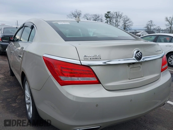 2014 Buick LaCrosse Leather with VIN 1G4GB5G39EF291832, listed as a IAAI auction lot 42023142 with 80,848 mi miles and . Bid and sale history available at DreamBid. Image 3.