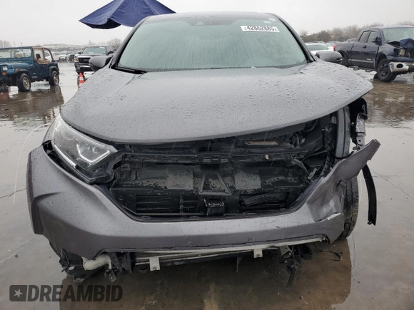2017 Honda CR-V EX-L with VIN 2HKRW2H87HH604168, listed as a Copart auction lot 42862885 with 70,233 mi miles and Salvage Title. Bid and sale history available at carsss.com. Image 5.