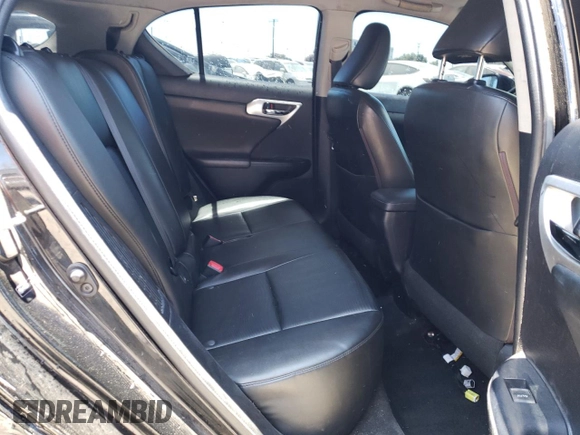 2012 Lexus CT 200h z VIN JTHKD5BH4C2117066, wystawiony jako Copart lot #62868465 z przebiegiem 194 561 mil mil oraz Szkoda całkowita • Salvage title. Historia ofert i sprzedaży dostępna na DreamBid. Obrazek 11.