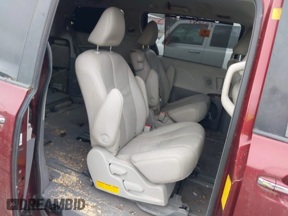 2011 Toyota Sienna XLE AAS with VIN 5TDYK3DC0BS093590, listed as a IAAI auction lot 42714201 with 155,699 mi miles and . Bid and sale history available at DreamBid. Image 8.