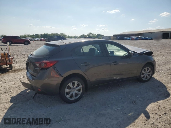 2015 Mazda 3 i Sport with VIN JM1BM1K75F1223408, listed as a Copart auction lot 54992705 with 93,925 mi miles and Salvage Title. Bid and sale history available at DreamBid. Image 3.