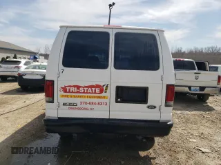 2008 Ford Econoline Cargo Commercial with VIN 1FTNE14W88DA08069, listed as a Copart auction lot 48592425 with 198,699 mi miles and Salvage title. Bid and sale history available at DreamBid. Image 6.