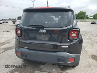 2017 Jeep Renegade Altitude with VIN ZACCJABB4HPG38515, listed as a Copart auction lot 58503415 with 104,040 mi miles and Salvage title. Bid and sale history available at DreamBid. Image 6.