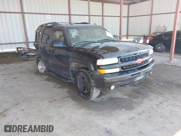 2005 Chevrolet Tahoe Z71 with VIN 1GNEC13T95R220708, listed as a IAAI auction lot 42081816 with 183,639 mi miles and . Bid and sale history available at DreamBid. Image 1.