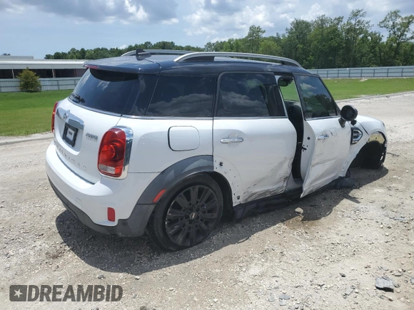 2019 MINI Countryman Cooper with VIN WMZYS7C58K3F44585, listed as a Copart auction lot 59871585 with 30,936 mi miles and Clean title. Bid and sale history available at DreamBid. Image 3.