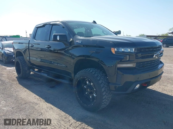 2020 Chevrolet Silverado 1500 LT Trail Boss with VIN 3GCPYFED1LG179106, listed as a IAAI auction lot 41955672 with 70,501 mi miles and . Bid and sale history available at DreamBid. Image 1.