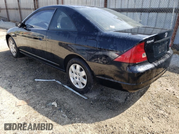 2002 Honda Civic EX with VIN 1HGEM22932L098882, listed as a Copart auction lot 53917055 with 194,523 mi miles and Clean Title. Bid and sale history available at carsss.com. Image 2.