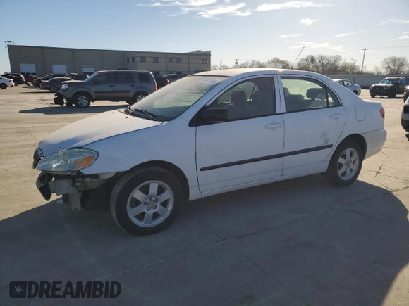 2006 Toyota Corolla CE with VIN 1NXBR32E56Z729780, listed as a Copart auction lot 49321585 with 203,057 mi miles and Salvage Title. Bid and sale history available at DreamBid. Image 1.