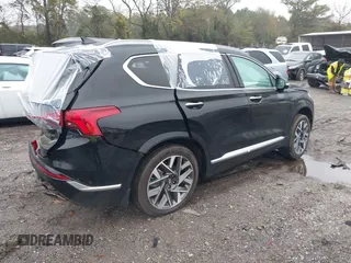 2023 Hyundai Santa Fe Calligraphy with VIN 5NMS54AL1PH516727, listed as a IAAI auction lot 40871282 with 20,919 mi miles. Bid and sale history available at carsss.com. Image 4.