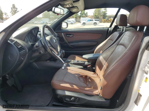 2010 BMW 1 Series 128i with VIN WBAUN1C51AVH81857, listed as a Copart auction lot 76075704 with 119,511 mi miles and Salvage Title. Bid and sale history available at carsss.com. Image 7.