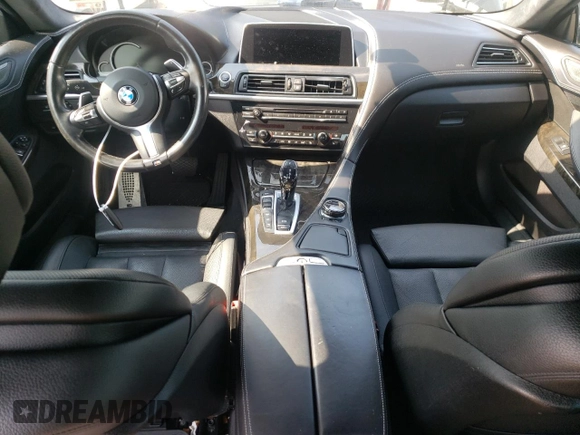 2017 BMW 6 Series 640i xDrive with VIN WBA6D2C58HGT66290, listed as a Copart auction lot 65738404 with 105,783 mi miles and Salvage Title. Bid and sale history available at carsss.com. Image 8.