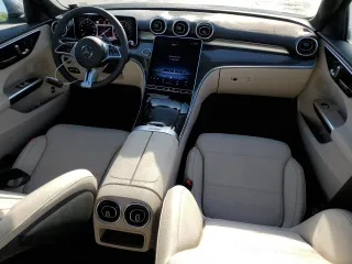 2025 Mercedes-Benz C 300 with VIN W1KAF4GB7SR251684, listed as a Copart auction lot 52391325 with 587 mi miles and Salvage Title. Bid and sale history available at DreamBid. Image 8.